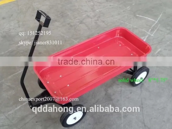 Kid's Tool Cart,Kid's Wheelbarrow ,Children Wheel Barrow With 4 Solid Wheel TC1805 photo-2