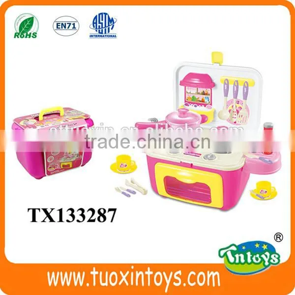 Plastic Kids Play Kitchen Set Cooking Toys for Boys photo-4