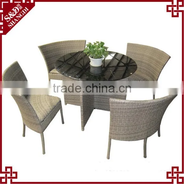 S&D Luxury Dining Seating Wicker Rattan Indoor&outdoor Furniture