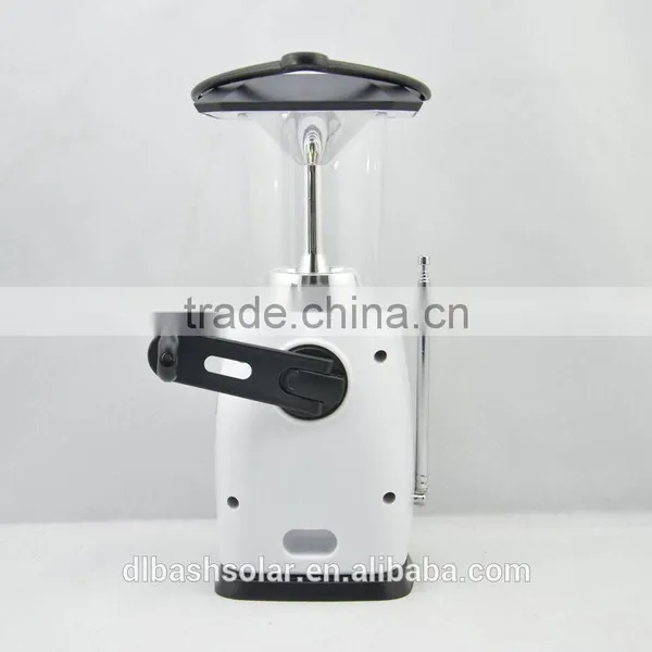 FM Radio Solar Power and Emergency Crank Solar Lantern &solar Charger photo-4