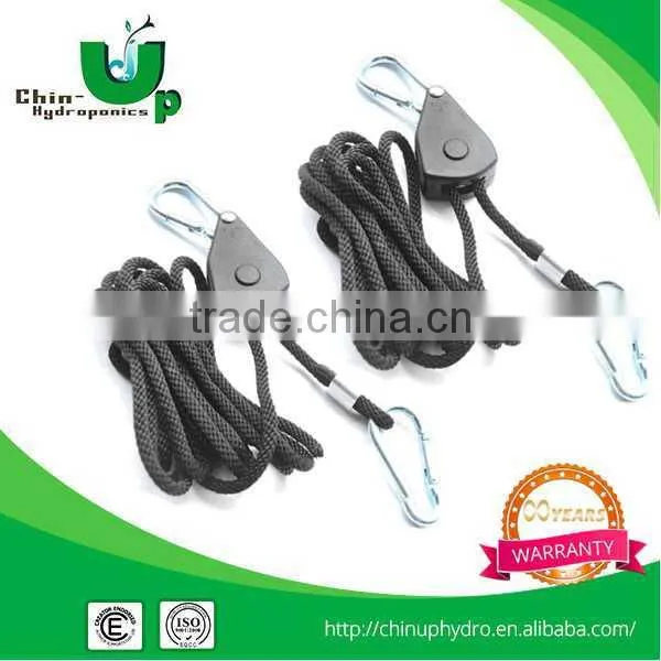 2016 Hydroponics 1/8 and 1/4 Lights Hanger/garden Rope Ratchet photo-5