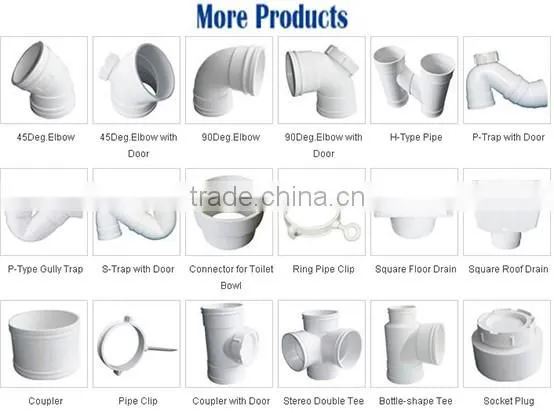 PVC Pressure Pipe Fitting Straight Tee for Drinking Water Supply DIN8063 PN16 photo-5