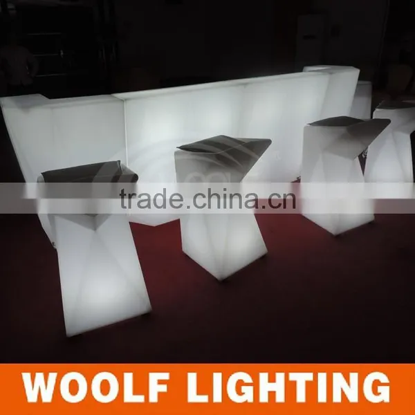 Modern Waterproof Rechargeable Illuminated Bar LED Chair photo-6