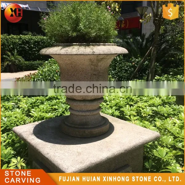 Garden Stone Planter Pots,large Stone Garden Pots photo-3