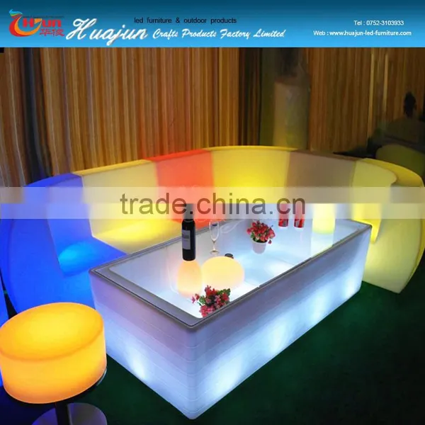 Cheap Living Room Sets Colorful u Shaped Sectional Sofa With RGB Light photo-3