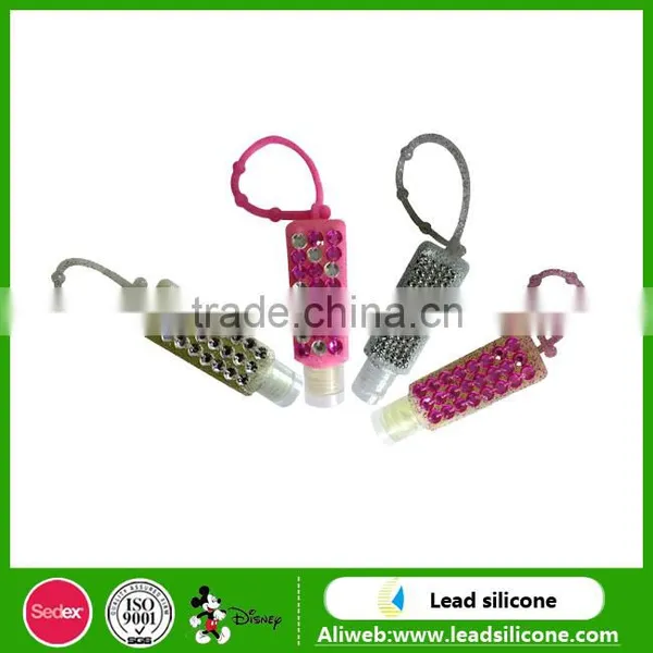 Silicone Beads Hand Sanitizer Holder Personalized Silicone Hand Sanitizer Holder photo-2