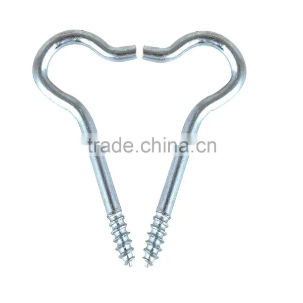 3-7/8 Inch Zinc-plated Steel Screw Hook (3-piece Package) photo-4
