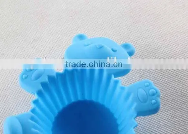 Bear Design Silicone Bakeware/ Mini Cake Mold photo-2