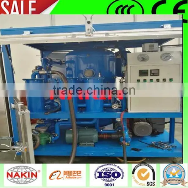 Mounted Double-Stage Vacuum Transformer Oil Purifier photo-3