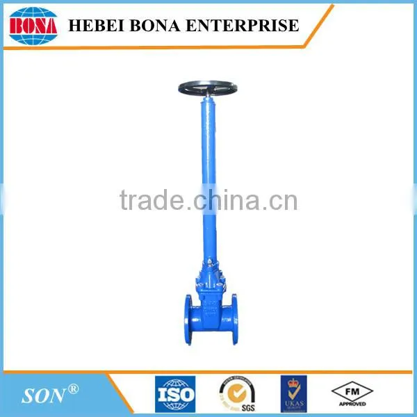 High Pressure Ductile Iron Long Stem Gate Valve