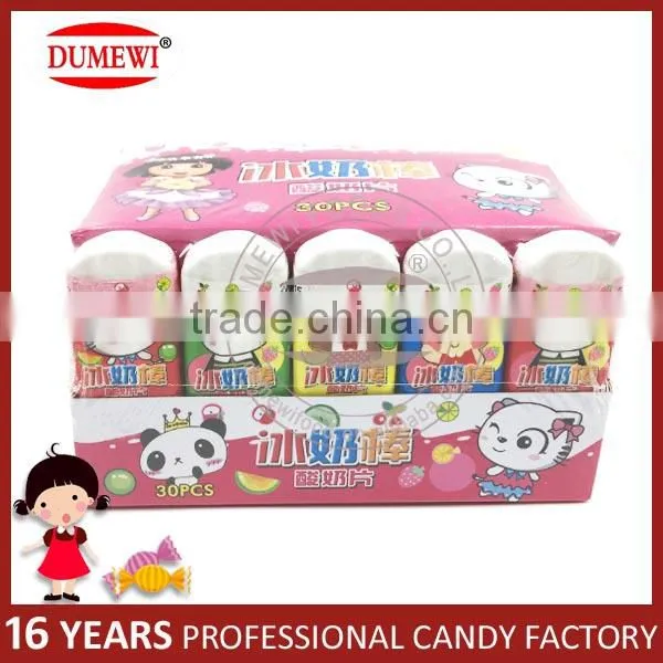 Fruity Compressed Tablet Candy Whistle Ice Cream Pop Toy Candy photo-6