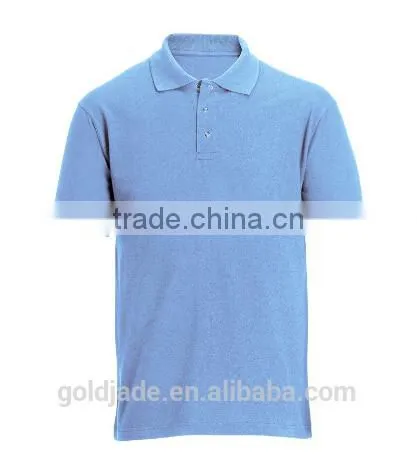 Custom Mens Polo Shirt Golf T-shirt 100% Cotton Sublimated Dry Fit Polo T Shirt Multi Color photo-4