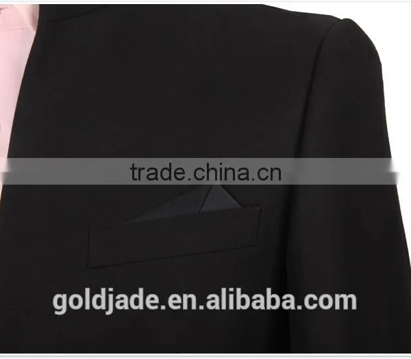 High Level Cutting Custom Tailored Wool Mens Business Suits photo-6