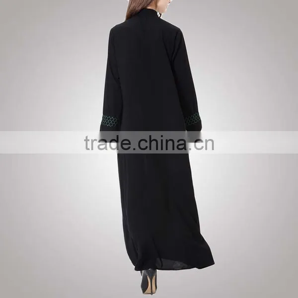 Stylish Girls Top Quality Oem Garment Indonesia Kaftan Dress China Factory photo-3