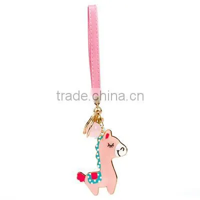 New Stylish Cartoon Wristband Keychain,cute Ladies Car Key Holders,horse Bag Jewelry Dangles photo-4