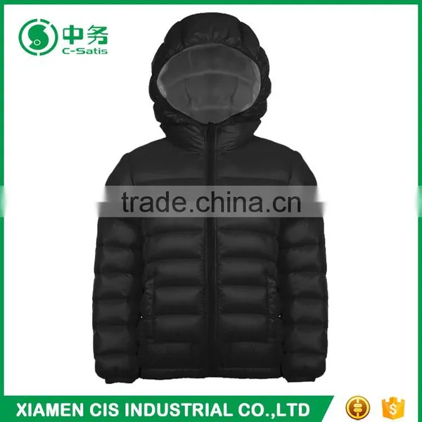 New Design Multi Color Ultra Light Hooded Unisex Children Winter Down Jacket photo-6