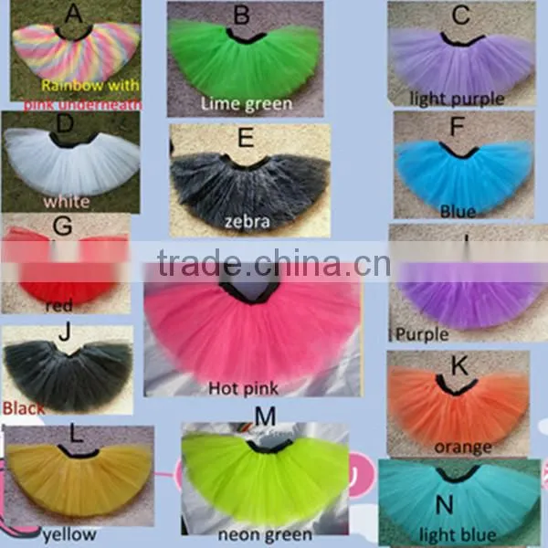 Wholesale Adult Orange Cheap Ballet Tutu Skirt photo-4