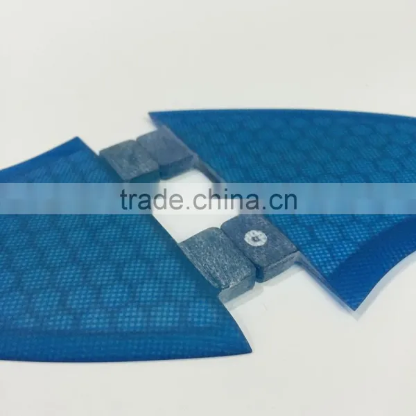 Quilhas FCS G5 Fin Blue Fiberglass Fins Customized Color Fin photo-4