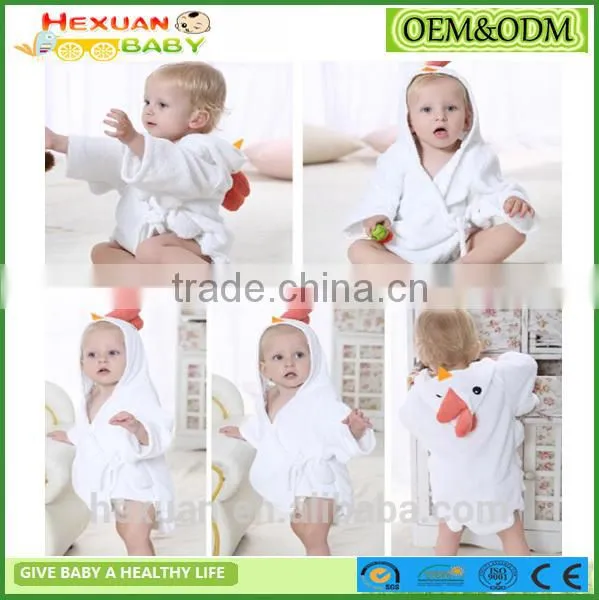 Hooded Animal Bathrobe Cartoon Baby Towel Character 04 photo-5