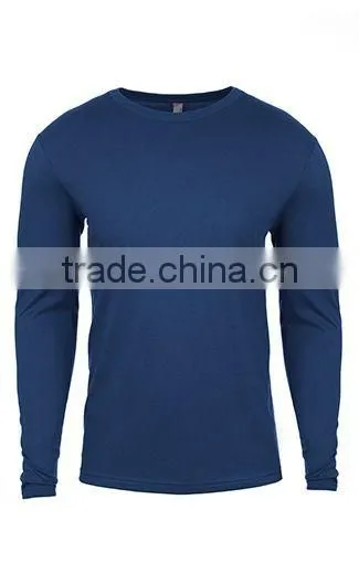 Next Level Apparel Men's Premium Fitted Long Sleeve Crew Shirt - Made From 100% Combed Cotton Jersey and Comes With Your Logo. photo-4