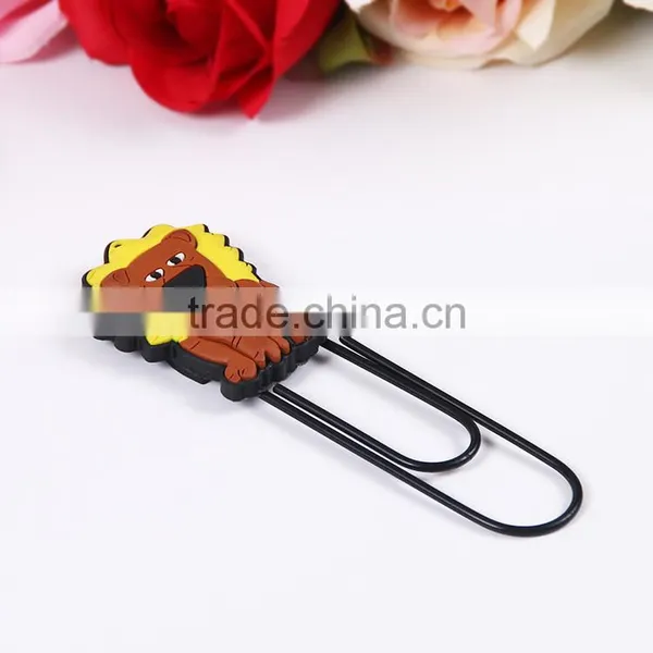 Cartoon Shape Paper Clip Customizable Planner Clip Silica Gel Planner Accessories photo-3