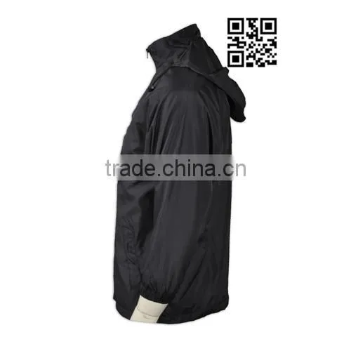 Customized Unisex Polyester Blank Windbreaker Jacket photo-4