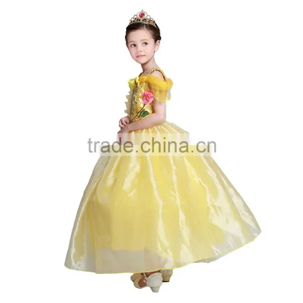2017 Satin Flower Girl Dresses Evening Wear photo-6