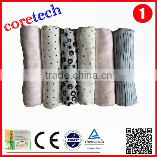 Hot Sales Breathable Cotton Muslin Swaddle Blanket, Baby Swaddle photo-2