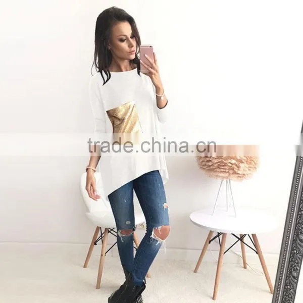 Wholesale Fashion Ladies Design Lady Blouse For Women'S Clothing For Sale 2017 photo-4