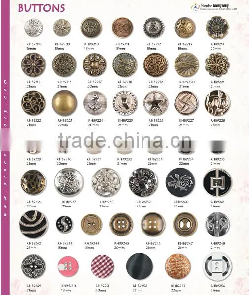 Fashion Metal Button /shirt Button Wholesae Hot Selling for DIY or Clothes Accessories photo-4
