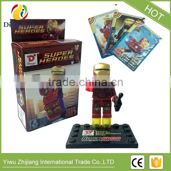 Fashion Diamond Building Blocks Little Action Figure FigureToys Children Gift photo-5