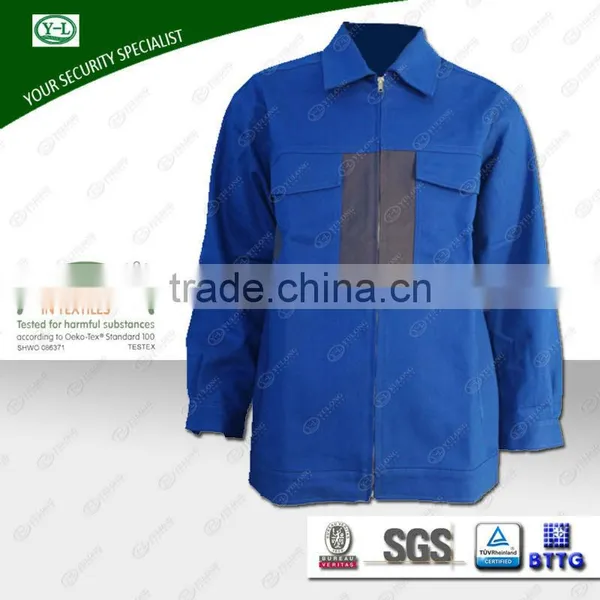 Wholesale EN20471 Fluorescent hi Vis Workwear Uniforms With High Visibility Fabric photo-3