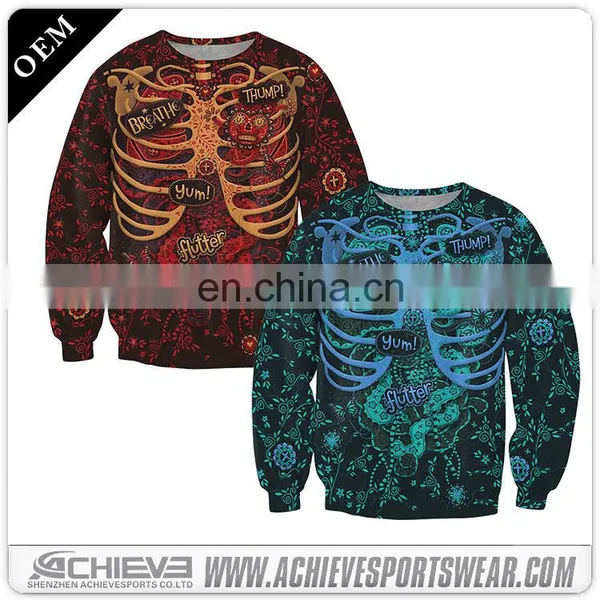 Sublimation Custom Christmas Sweater Design,custom Winter Man Woman Sweater photo-4