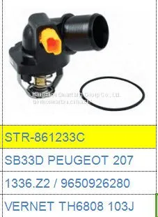 For PEUGEOT Thermostat and Thermostat Housing 1336.Z2 9650926280