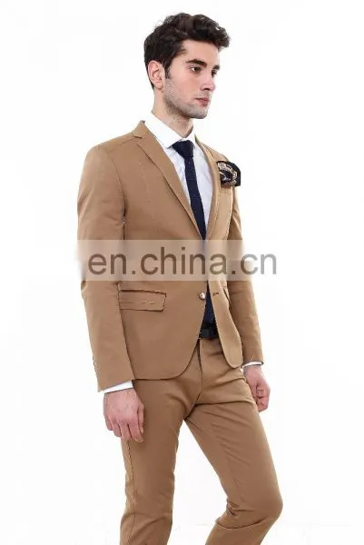 Two Button Slim Fit Men's Suit photo-3