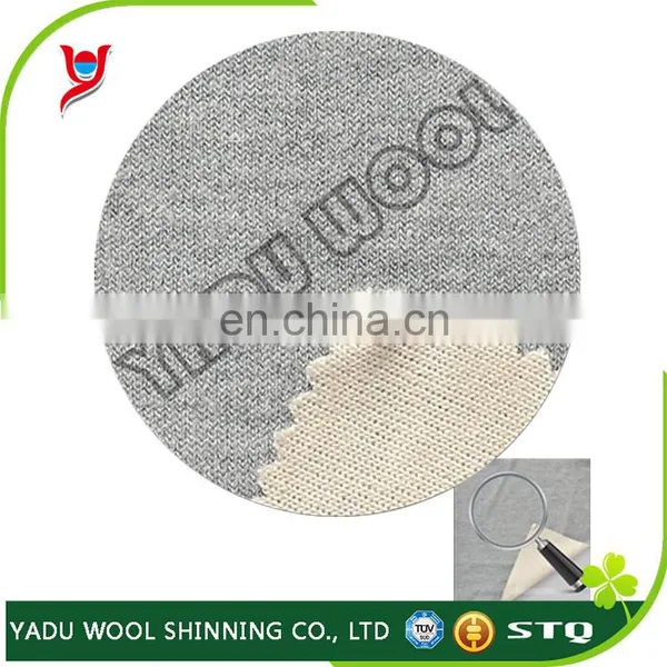 Double Faced Worsted Wool Knit Fabric / Poly Knit Fabric / Supplier of Fabric for Clothing photo-2