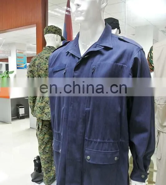 China Hot Selling Navy Blue Bangladesh Military Uniform BDU for Army for Men photo-4