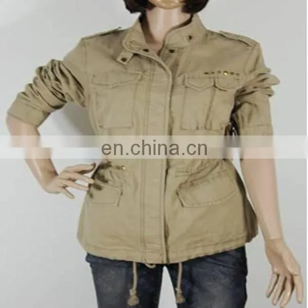 Lady's Woven Casual Uniform Cotton Shirt