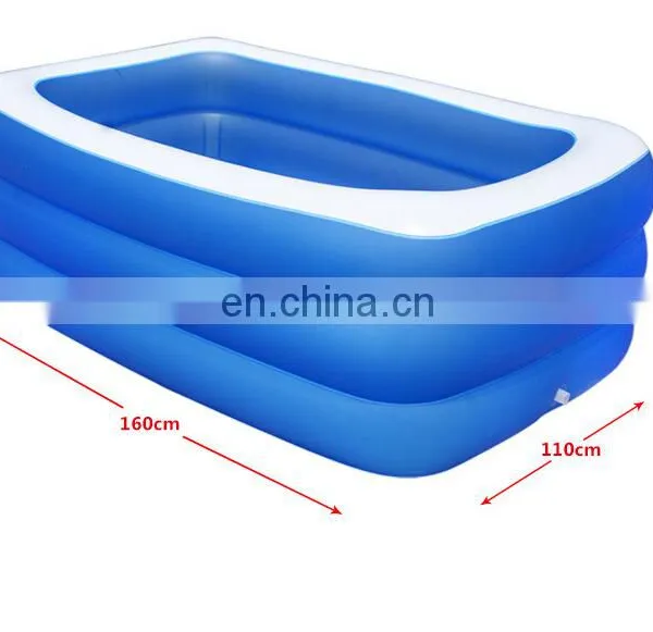 SUNWAY High Quality PVC Above Ground Removeable Square Adult Kids Inflatable Swimming Pool Durable Pvc Inflatable Swimming Pool photo-4