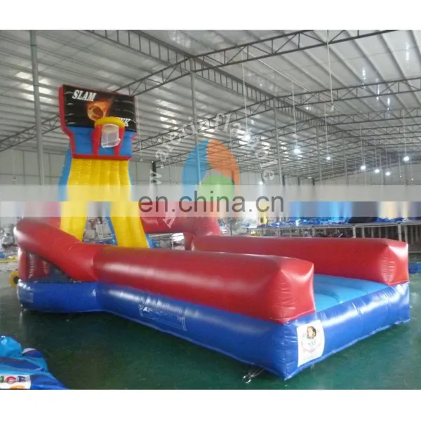 Attractive Inflatable Slam Dunk for Kids,outdoor Inflatable Basketball Sport Game photo-2