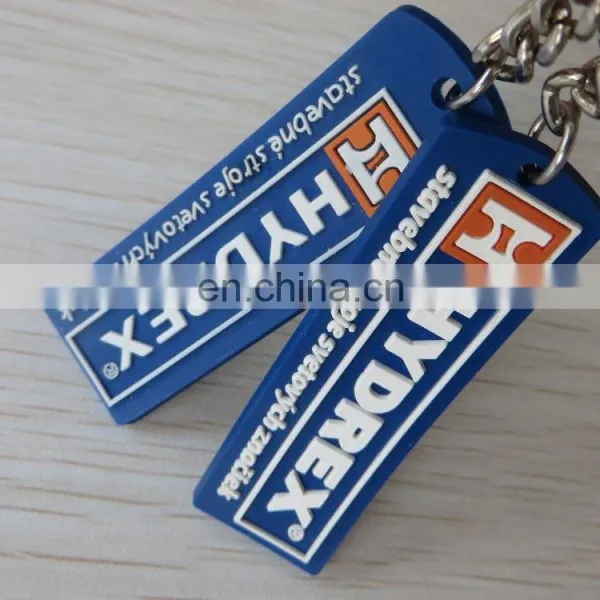 Rectangle Cheap Alphabet Letters Pvc Key Ring for Sale photo-4