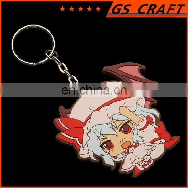 Rubber/soft Pvc Keychain/rubber Souvenir photo-3