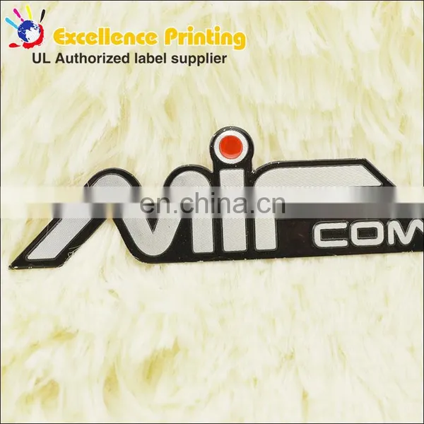 Custom Private Sticker Car Metal Nameplate photo-5