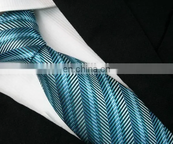 School Ties,stripe Narrow 100% Silk Man's Ties photo-2