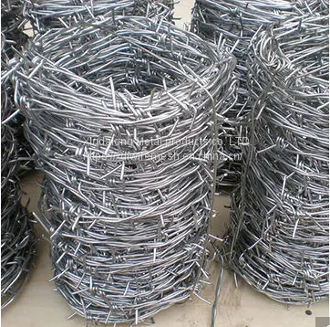 Galvanized Barbed Wire photo-2