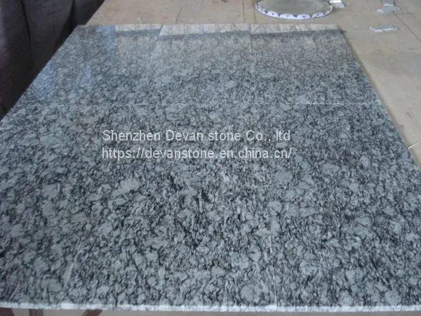 White Weave Grantie Slabs Floor Tiles Countertops photo-3