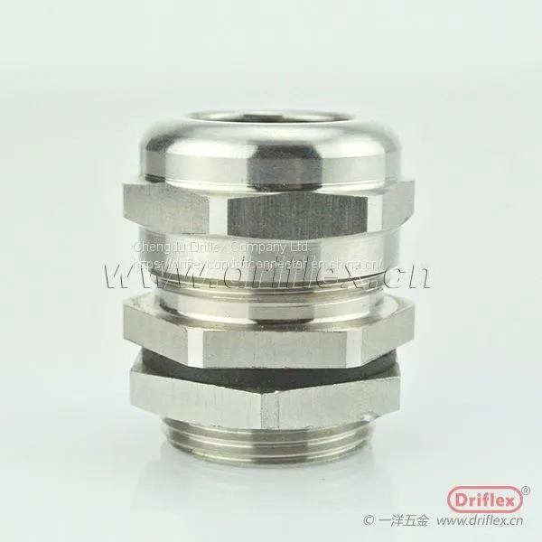 Driflex Nickel Brass Metal Waterproof Connector Ip68