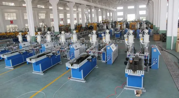 High Quality HDPE Single Wall Corrugated Pipe Extrusion Line Machinery photo-4