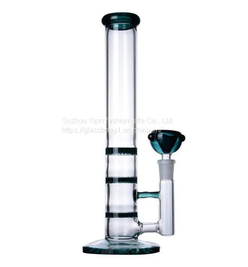 10 Inches Tall Glass Water Bongs With Triple Honeycombs