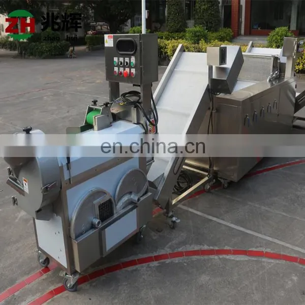 Discount Price Pepper Vegetable Washing Cutting Machine Chili Process Line photo-3